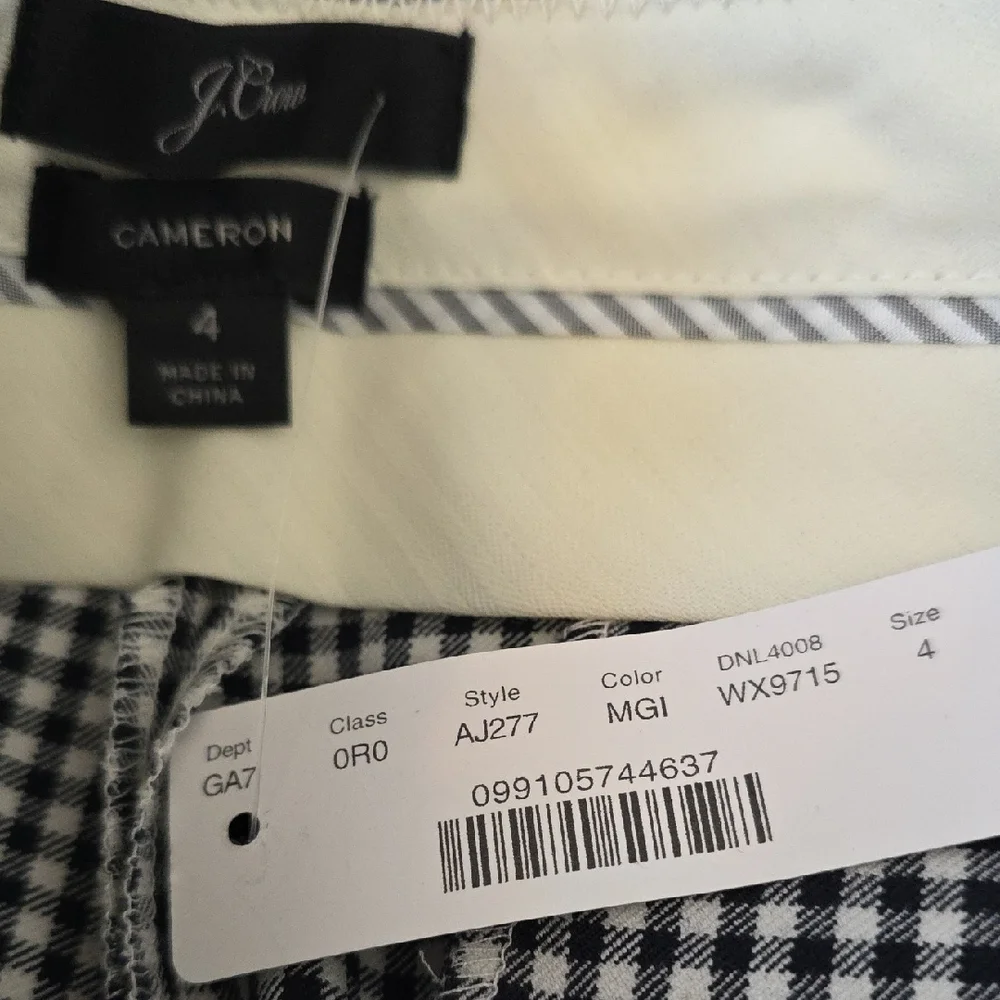 J. Crew stylish houndstooth